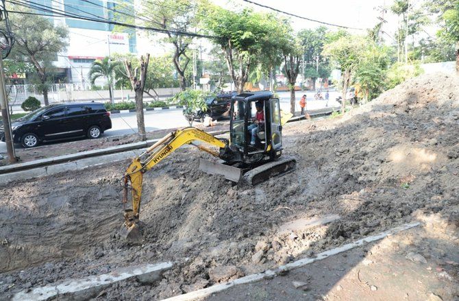 Pembangunan Mini Bozem Depan TVRI Ditarget Rampung Pekan Depan