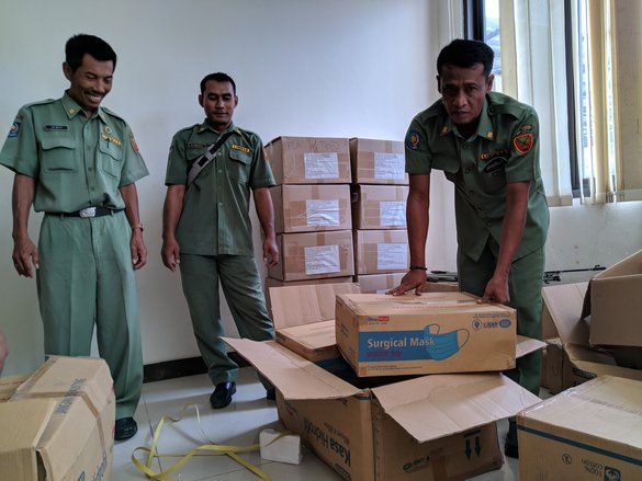 Pemkab Ponorogo Kirim 30 Ribu Masker untuk TKI di Hong Kong