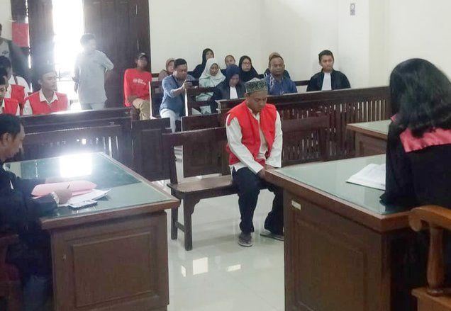 Keluarga Korban Kecewa, Pembunuh Karyawan Kafe di Gresik Dituntut 15 Tahun Penjara