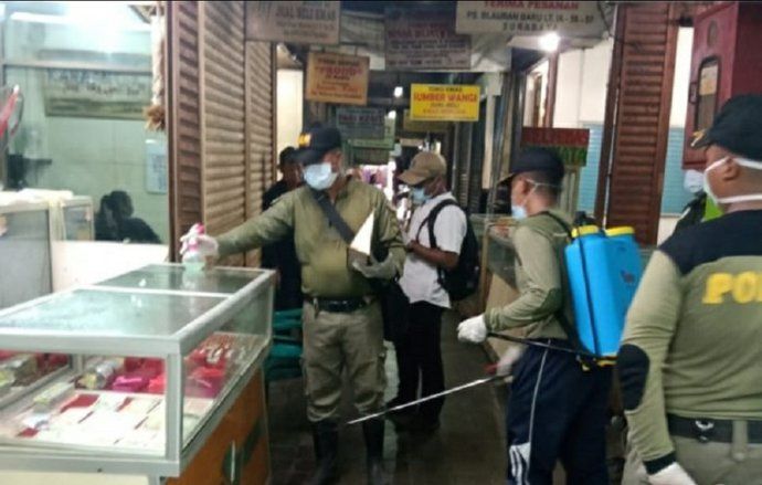 Covid-19 Mewabah, Belum Ada Rencana Penutupan Pasar di Surabaya
