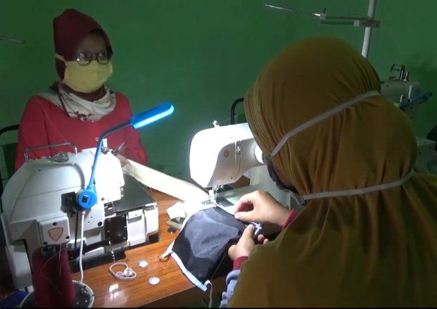 Pemkab Madiun Wajibkan Tiap Desa Produksi Masker
