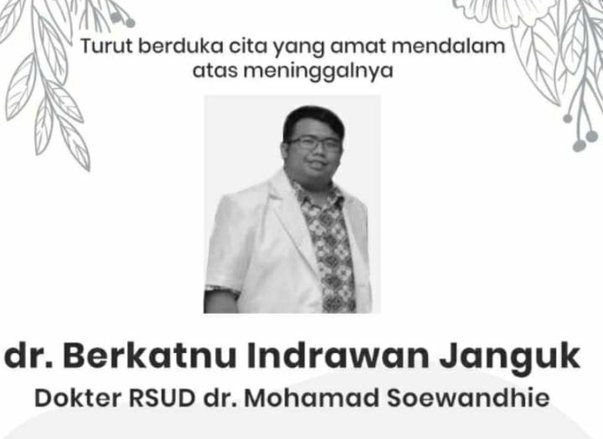 Terpapar Covid-19 dari Pasien Tak Jujur, Dokter di RSUD Soewandhie Meninggal