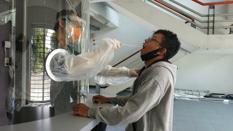 ITS Modifikasi Bilik Sterilisasi Jadi Bilik Tes Swab Covid-19