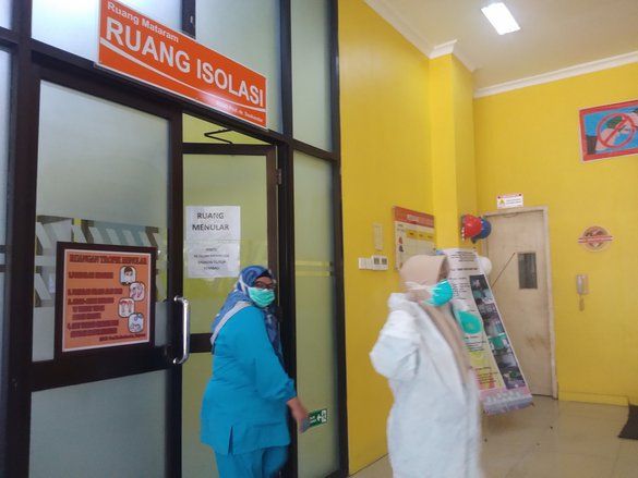 Pasien Covid-19 Bertambah, RSUD Soekandar Mojokerto Tambah Ruang Isolasi