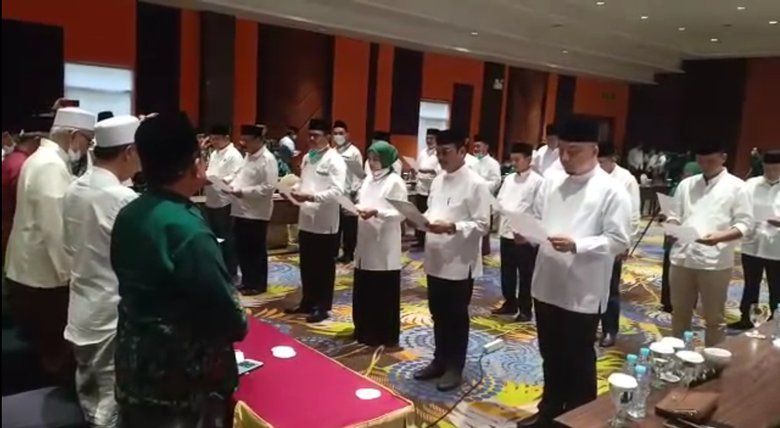 Jago PKB dalam Pilkada 2020 di Jatim Disumpah Para Kiai