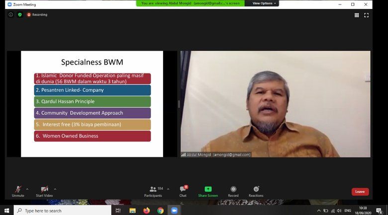 Bank Wakaf Mikro Sebagai Katalisator Ekonomi Produktif di Seputar Pesantren