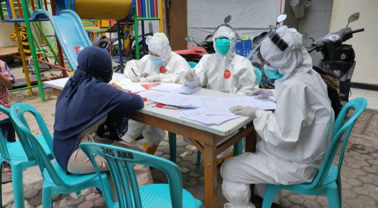  1.341 Warga dari 19 Rusun se-Kota Surabaya di Swab