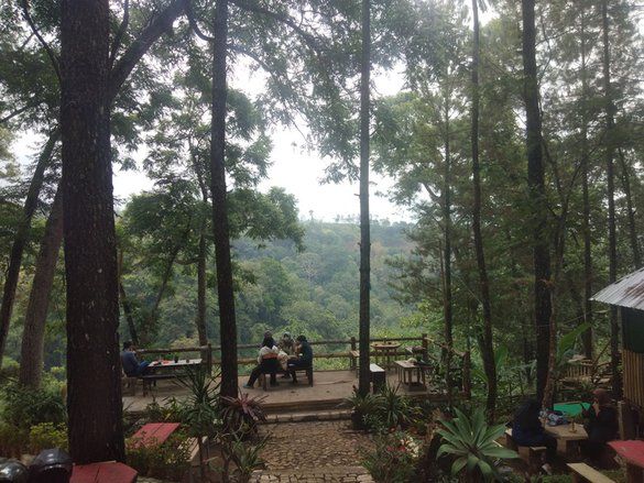 Nasi <em>Purakan</em> di Lembah Hutan, Makan Bersama sambil Menikmati Alam