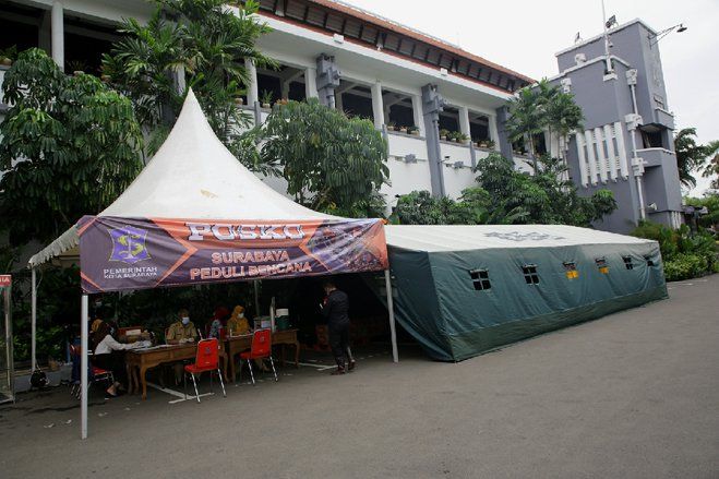 Indonesia Dilanda Musibah, 'Posko Surabaya Peduli Bencana' Kembali Dibuka
