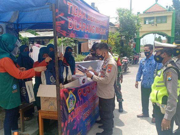Tingkatkan Disiplin Protokol Kesehatan, Polres Gresik Gelar Lomba KTS