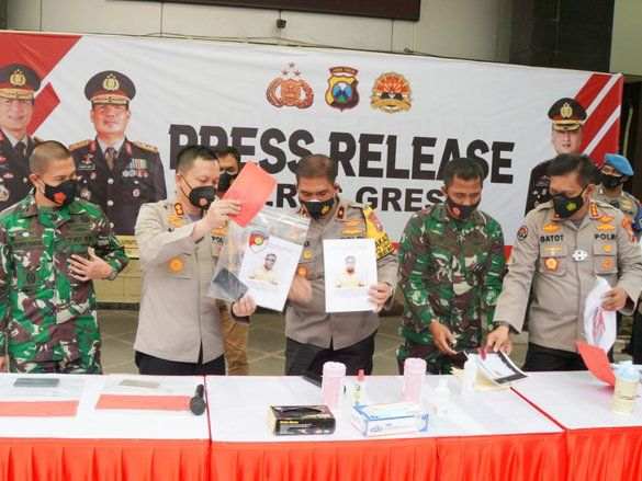 Sebarkan Hoaks Meninggalnya Kasdim Gresik Usai Vaksin, Napi Lapas Surabaya Diamankan