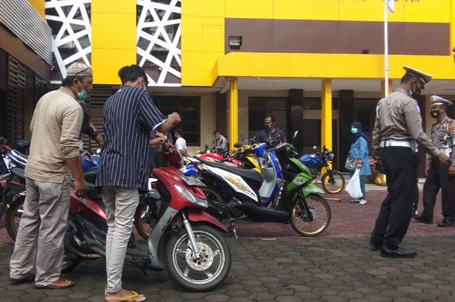 Puluhan Motor <em>Protolan</em> Diamankan, Pemiliknya Diminta Lengkapi Sesuai Standar