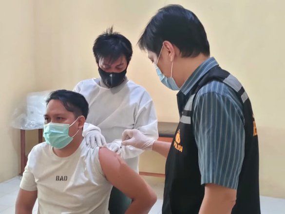 38 Wartawan di Probolinggo Jalani Vaksinasi Covid-19