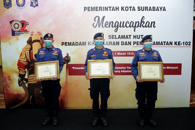 HUT&nbsp;Pemadam Kebakaran, PMK Diharapkan Jadi Ujung Tombak Penyelamatan Warga