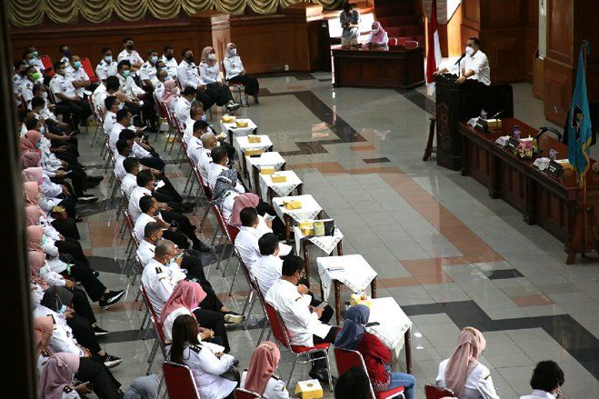 Lurah dan Camat di Surabaya Diimbau Lanjutkan Kerjasama dan Kolaborasi