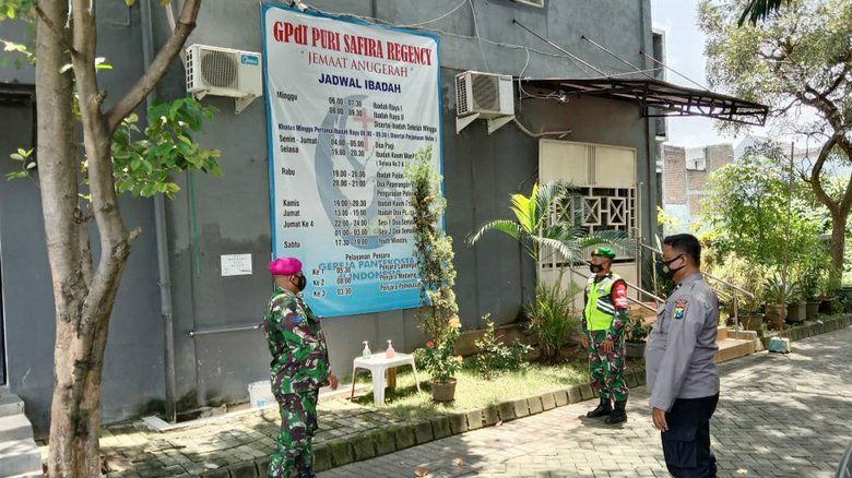 Polres Gresik Perketat Pengamanan setelah Ledakan Bom di Gereja Katedral Makassar&nbsp;