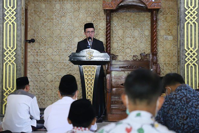 Isi Khotbah Jumat di Masjid Dispendik, Pelajar SMP di Surabaya Tuai Pujian