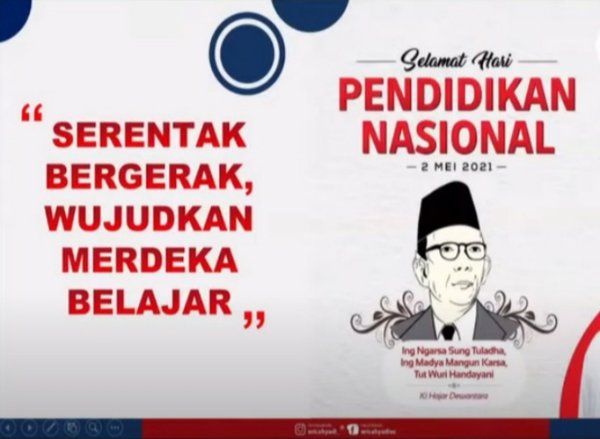 Hardiknas 2021, Guru Jangan Pernah Berhenti Belajar!
