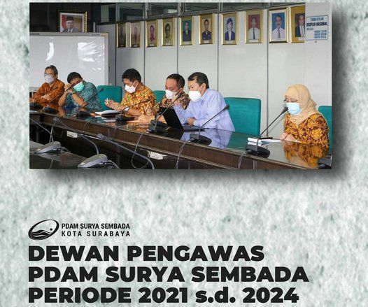 Berikut Lima Orang Dewan Pengawas PDAM Surya Sembada Periode 2021-2024