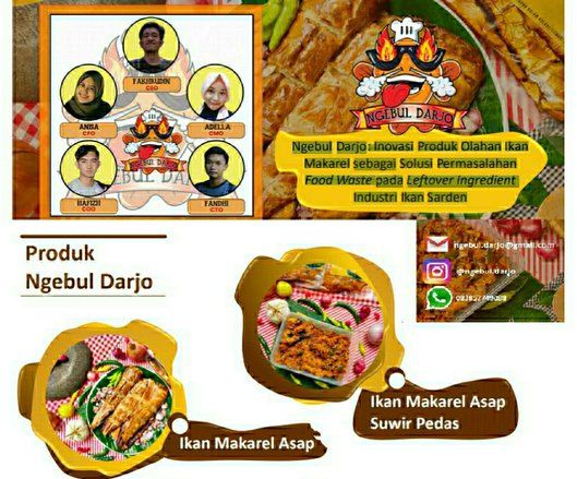 Ngebul Darjo Manfaatkan <em>Food Waste</em> dari industri Olahan Ikan Makarel Kalengan yang Dijual Pengepul