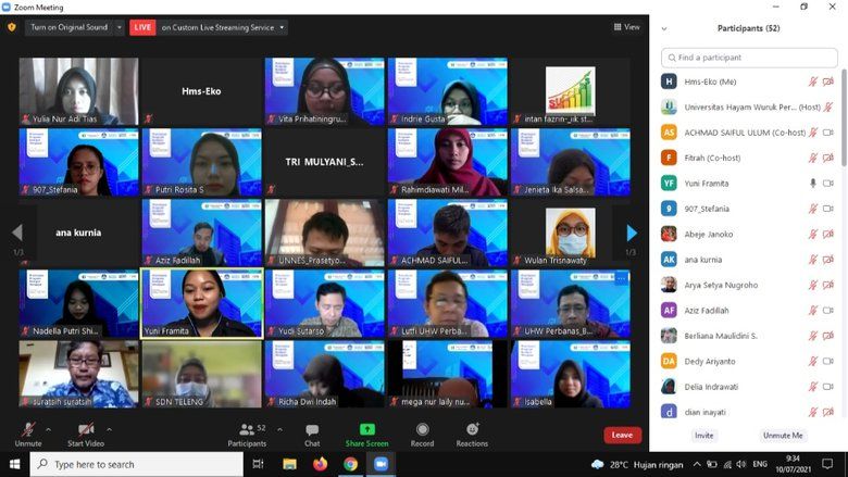 Program Kampus Mengajar Angkatan 1 UHW Perbanas Selesai