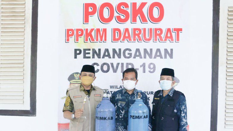 Buka Posko Darurat Covid-19 di Bawean, Pemkab Gresik Siapkan Tabung Oksigen Gratis