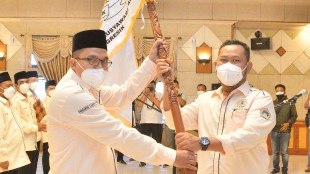 Bupati Gresik Kukuhkan Perkumpulan BPD, Bersinergi dengan Pemkab
