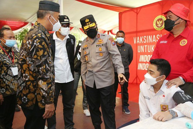 BIN Siapkan 3.800 Vaksin Covid-19 Dosis Kedua bagi Pelajar di Surabaya