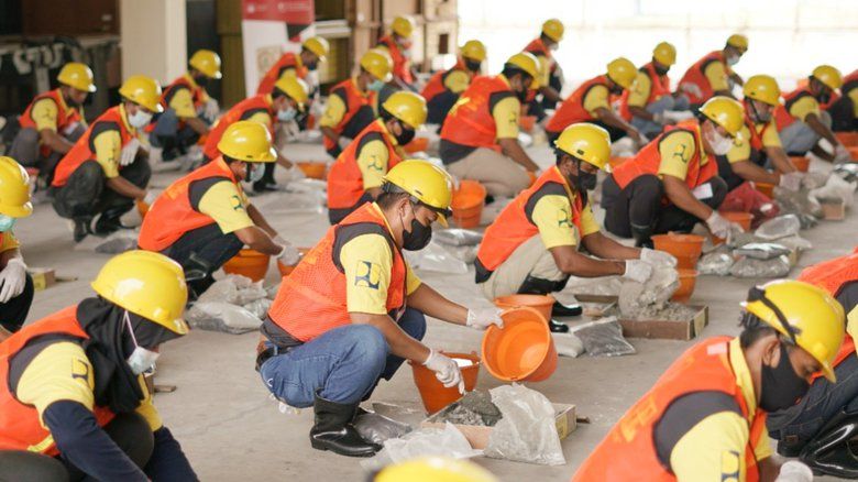SIG Gelar Diklat dan Uji Sertifikasi Tenaga Konstruksi