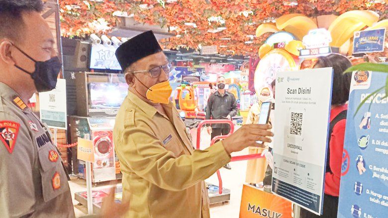 Instansi Gabungan di Gresik Pantau Prokes Tempat Permainan Anak