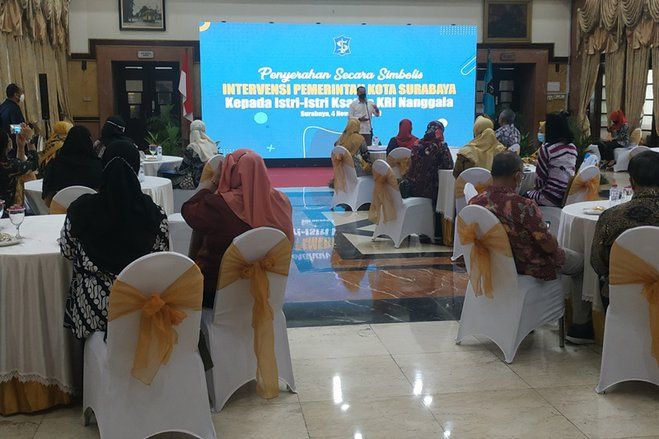 11 Istri Patriot Ksatria KRI Nanggala 402 Diberi Pekerjaan hingga Modal
