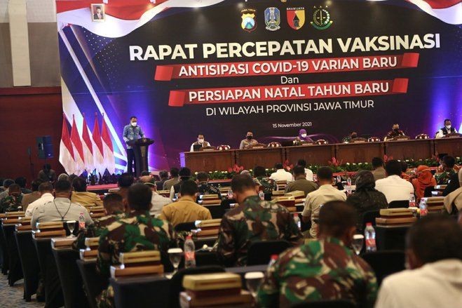 Wali Kota Surabaya Paparkan Strategi Hadapi Covid-19 Varian Delta Plus