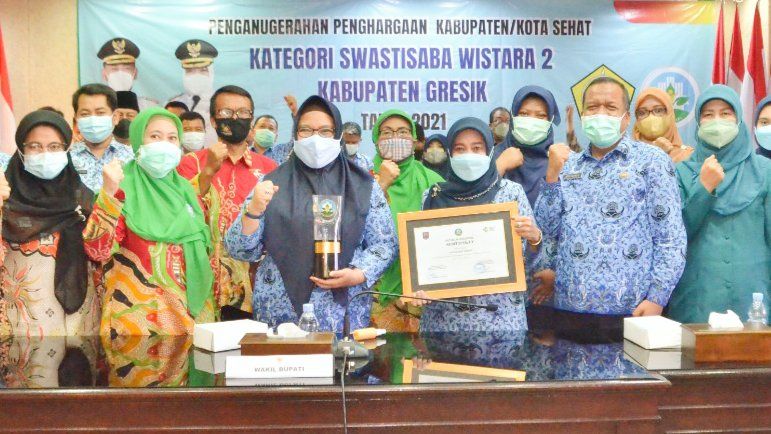 Gresik Terpilih Salah Satu Kabupaten Sehat di Indonesia