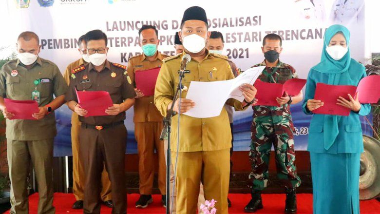 PKK Gresik Deklarasikan Pembinaan Terpadu Sehat Lestari Terencana