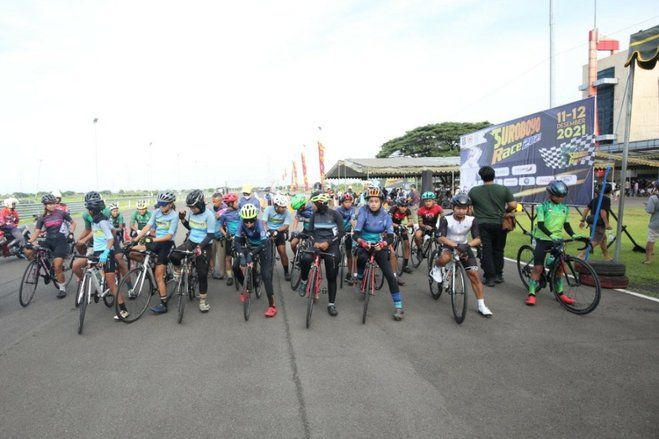 Digelar Dua Hari, 500 Peserta Ikuti Surabaya Race 2021 di Sirkuit GBT