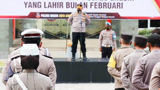 Kasus Covid-19 Meningkat, Polres Gresik Gencar Operasi Prokes