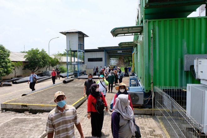 Kader Surabaya Hebat Dibekali Pengetahuan Olah Sampah di TPA Benowo