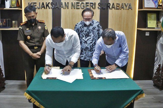 Kejari Surabaya Selamatkan Aset Pemkot Surabaya Rp28,84 Miliar