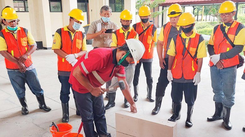 SIG dan Kementerian PUPR Latih Tenaga Konstruksi Tingkatan Kompetensi