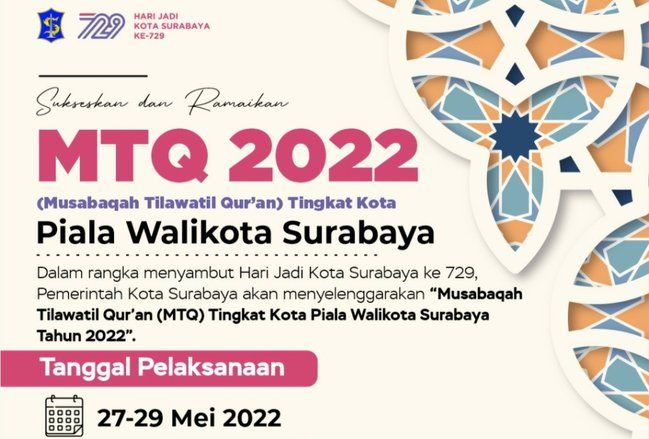 MTQ Surabaya Tahun 2022 Fokus Cari Bibit Unggul