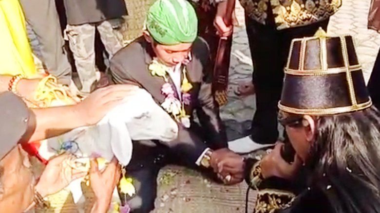Prosesi Akad Nikah Manusia dan Kambing di Gresik Jadi Cibiran Warganet