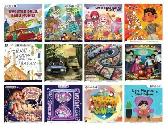 Sambut Endemi, ITS Beri Edukasi Lewat Poster dan Komik Digita