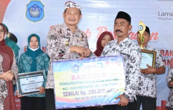 Peringati BBGRM, Bupati Lamongan Dorong Kades Optimalkan Potensi Desa