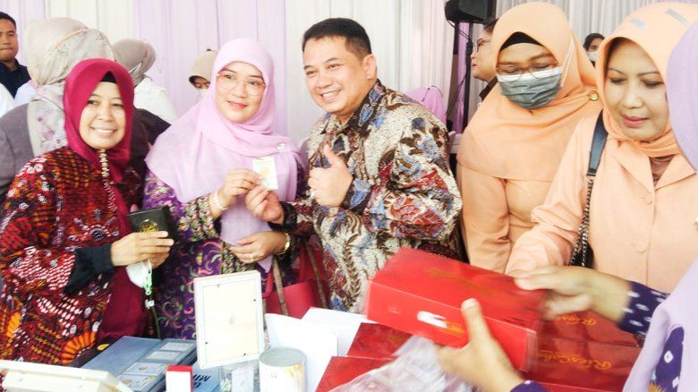 Gelar Bazar dan Promosi, Ikawati BPN Gresik Ikut Berdayakan UMKM