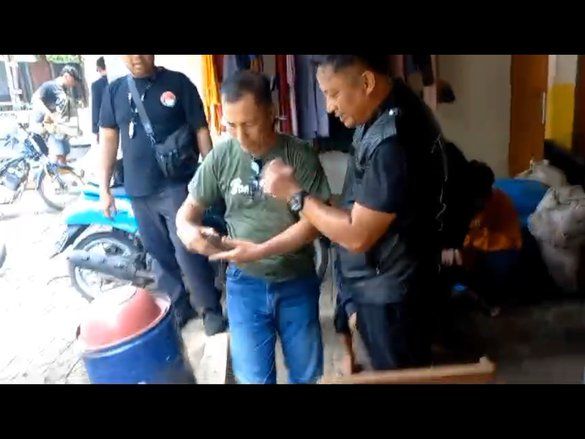 Oknum Wartawan Terjaring Razia Narkoba di Kaki Gunung Penanggungan