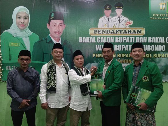 Duo Pengacara Daftar Bakal Cabup-Cawabup Situbondo di PPP, Janji Tolak Fee Proyek