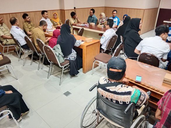 Pertuni Probolinggo Sosialisasi Unit Layanan Disabilitas Ketenagakerjaan