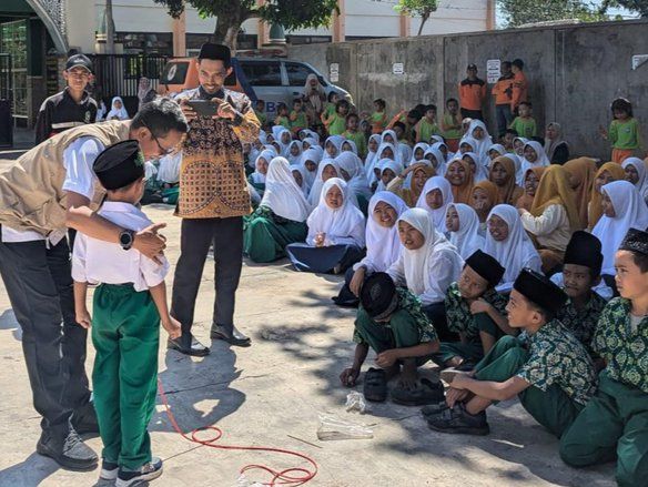BPBD Probolinggo Sosialisasi dan Simulasi Tanggap Gempa Bumi di Sekolah