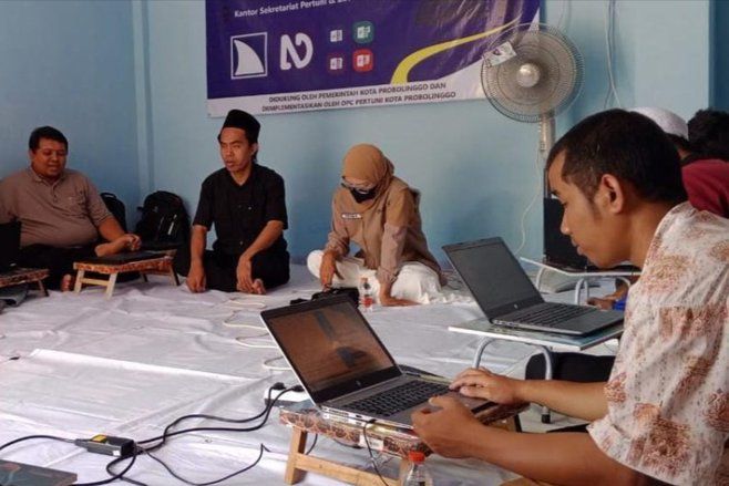 Puluhan Penyandang Disabilitas Netra Probolinggo Raya Berlatih Komputer Bicara