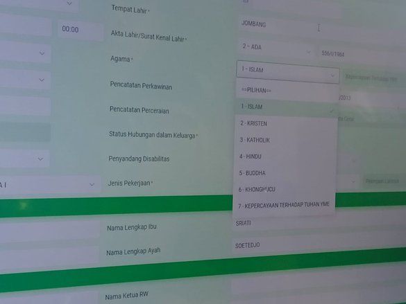 19 Warga Jombang Resmi Terdaftar Sebagai Penghayat Kepercayaan